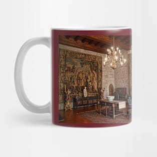 Portugal. Guimarães. Palace of the Dukes of Braganza. Interior. Mug